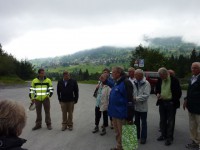 VCWG-Mitglieder nach dem Stollenbesuch